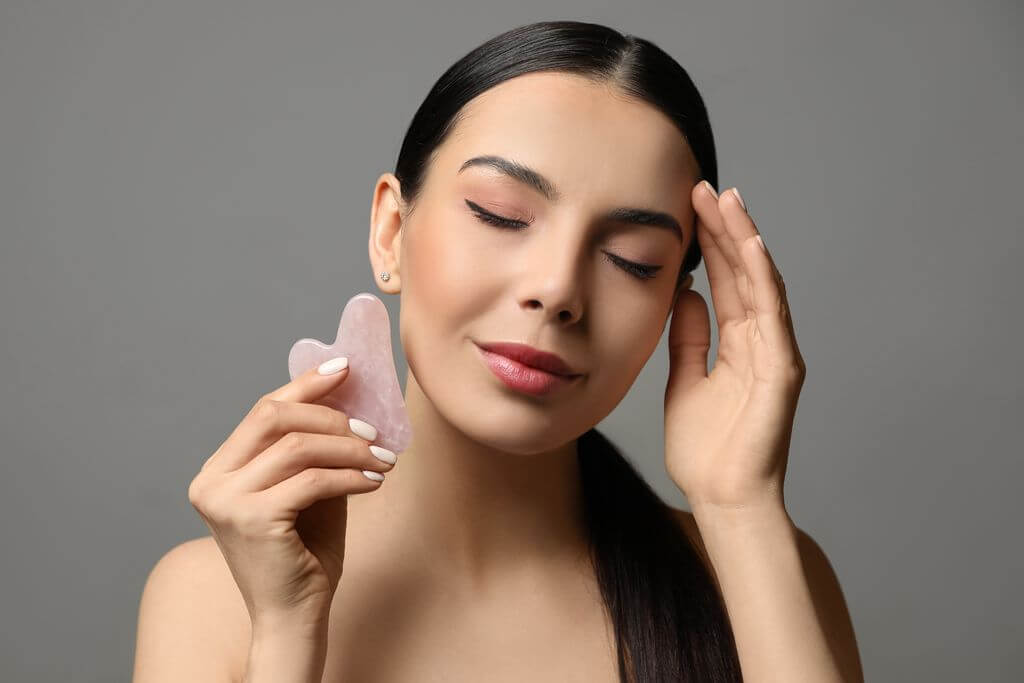 Gua Sha-massage steen