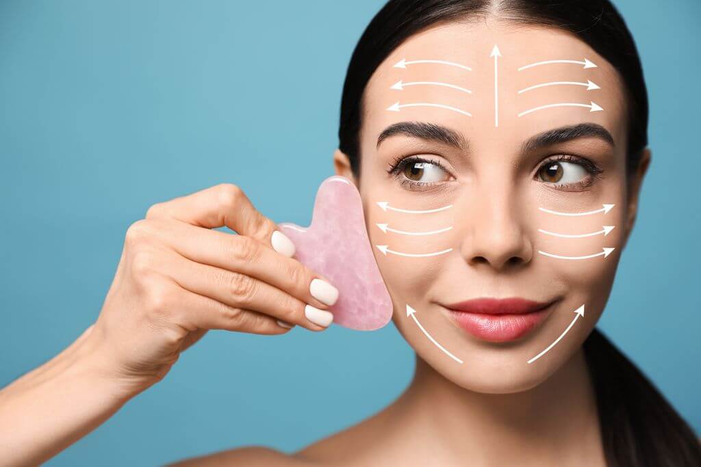 Gua Sha-massage steen